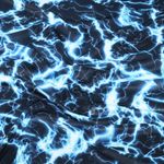 Faschingsjersey – Digital Blitze Schwarz Blau