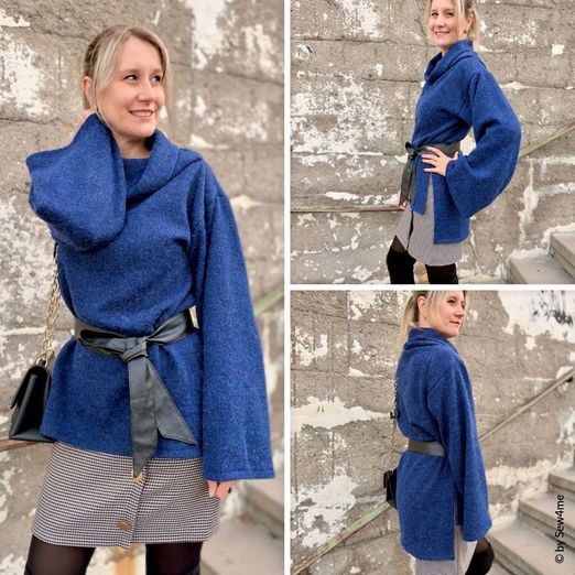 Pullover - HAZEL - Schnittmuster eBook