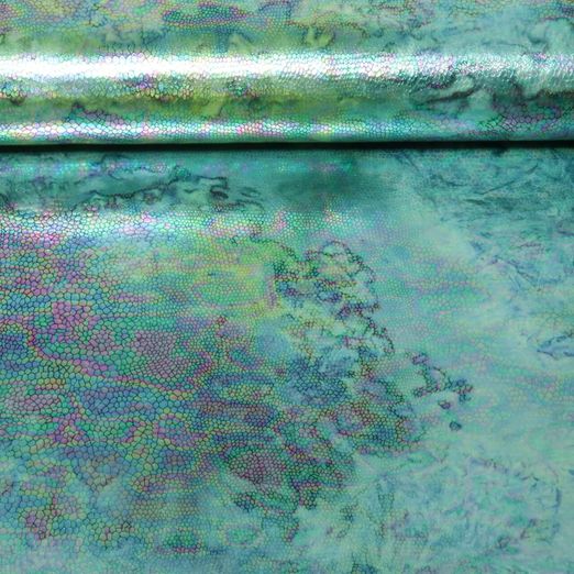 Faschingsjersey - Foil Kroko Grün Multicolor Faschingsjersey - Foil Kroko Grün Multicolor