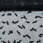 Tulle - Application « chauves-souris » noire Tulle - Application « chauves-souris » noire