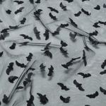 Tüll - Fledermäuse Applikation Schwarz Tüll - Fledermäuse Applikation Schwarz