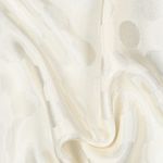 Viskose - Jacquard Punkte Ecru Viskose - Jacquard Punkte Ecru
