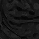 Viskose - Jacquard Punkte Schwarz Viskose - Jacquard Punkte Schwarz
