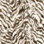 Wellsoft - zebra bílá a béžová Wellsoft - zebra bílá a béžová