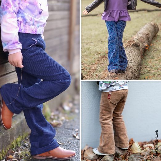 Schlaghose - Flared Pants - Schnittmuster eBook
