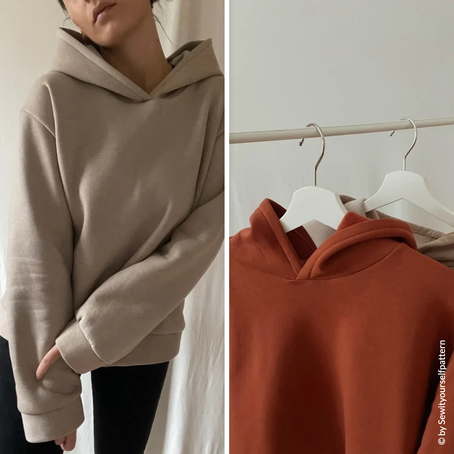 Hoodie unisex - Nora - Schnittmuster eBook-0 Hoodie unisex - Nora - Schnittmuster eBook-0