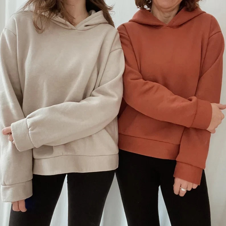 Hoodie unisex - Nora - Schnittmuster eBook-4 Hoodie unisex - Nora - Schnittmuster eBook-4