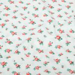 Toile de coton - petites fleurs Beige Toile de coton - petites fleurs Beige