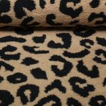 Polaire teddy - Leo, sable et noir Polaire teddy - Leo, sable et noir