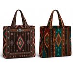 Canvas Taschen Panel - Stenzo Digital Wendetasche Ethno Look