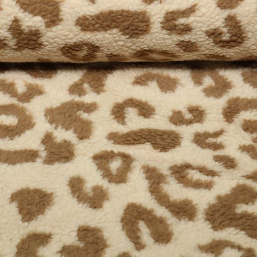 Teddyfleece - Leo Beige Sand Teddyfleece - Leo Beige Sand