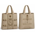 Panneau de sacs en toile canevas - Sac réversible Stenzo Impression numérique, Beige militaire Panneau de sacs en toile canevas - Sac réversible Stenzo Impression numérique, Beige militaire