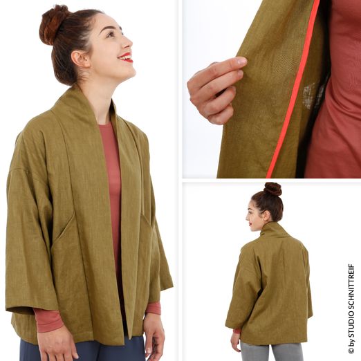Veste de kimono - MADAME SINA - Patron numérique