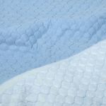 Jeans – Matelassé nid d'abeille avec envers molleton bleu clair Jeans – Matelassé nid d'abeille avec envers molleton bleu clair