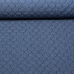 Jeans - Matelassé en nid d'abeille avec doublure en non-tissé, Bleu Jeans - Matelassé en nid d'abeille avec doublure en non-tissé, Bleu