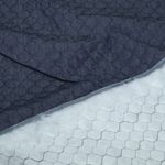 Jeans – Matelassé nid d'abeille avec envers polaire bleu foncé Jeans – Matelassé nid d'abeille avec envers polaire bleu foncé