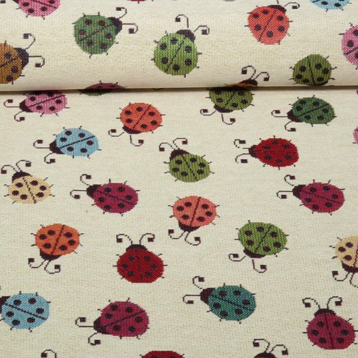Gobelin - Coccinelle Beige