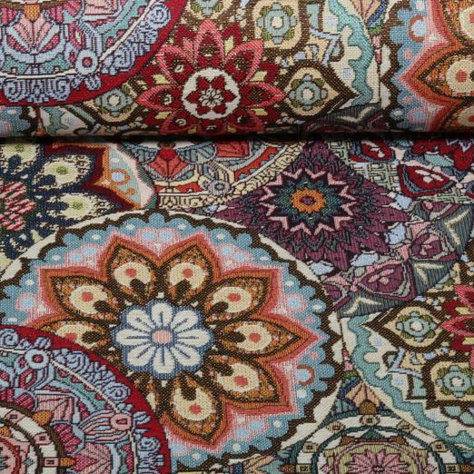 Gobelin - Mandala multicolore