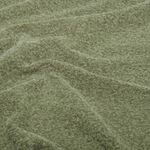 Kledingstof Wool Touch – effen gemêleerd groen