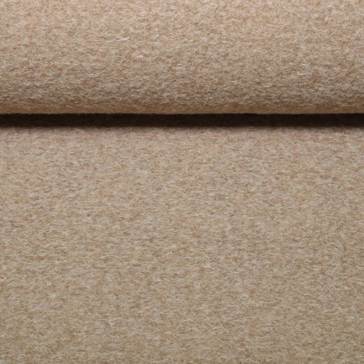 Tissu mode Wool Touch Ada - Uni sable
