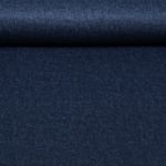 Romanit Jersey - Jeanslook Uni Dunkelblau Romanit Jersey - Jeanslook Uni Dunkelblau
