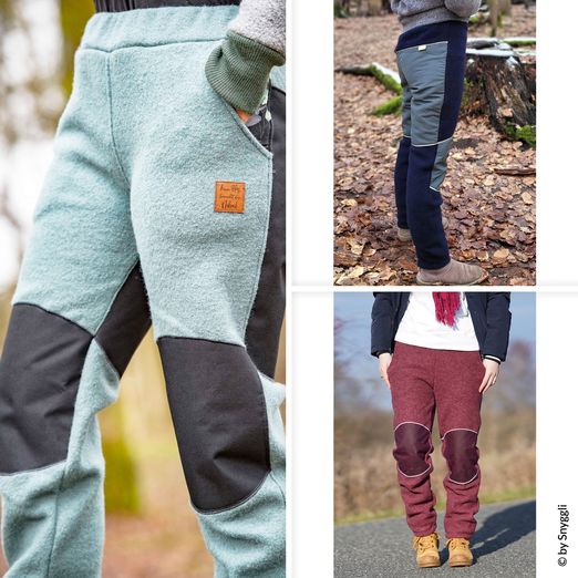 Outdoorhose - Hej Vinter High Waist - Schnittmuster eBook