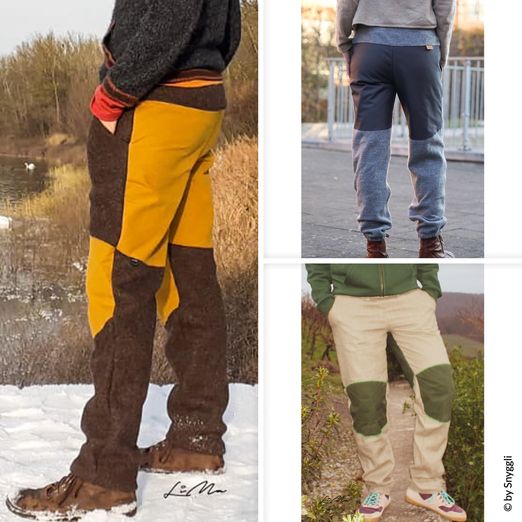 Outdoorhose - Hej Vinter Low Waist - Schnittmuster eBook