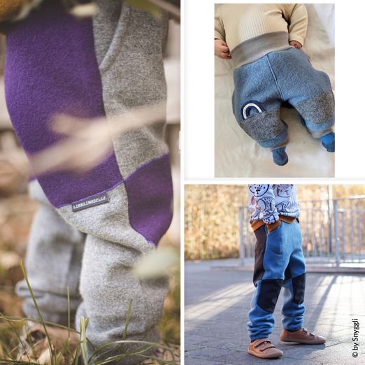 Outdoorhose - Hej Vinter Größe 56-170 - Schnittmuster eBook