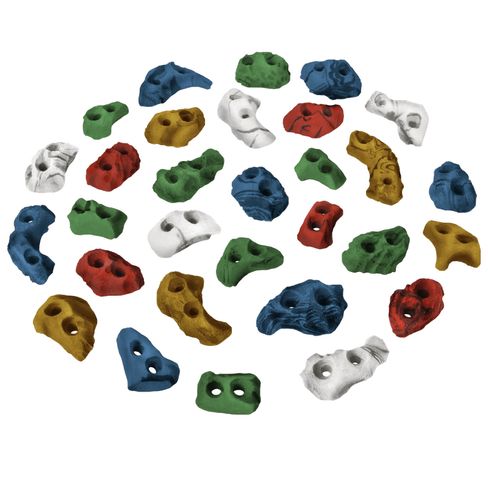 ALPIDEX Climbing Holds Size XS - 15, 30, 60 or 120 pieces The