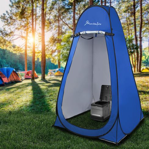 Montafox Toilettenzelt Multifunktionszelt Universalzelt Pop Up Zelt