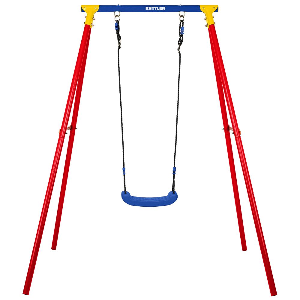ColorBaby Verstellbare Gartenschaukel Blau – Max. 70 Kg, Polyesterseile, Für Baum Oder Decke