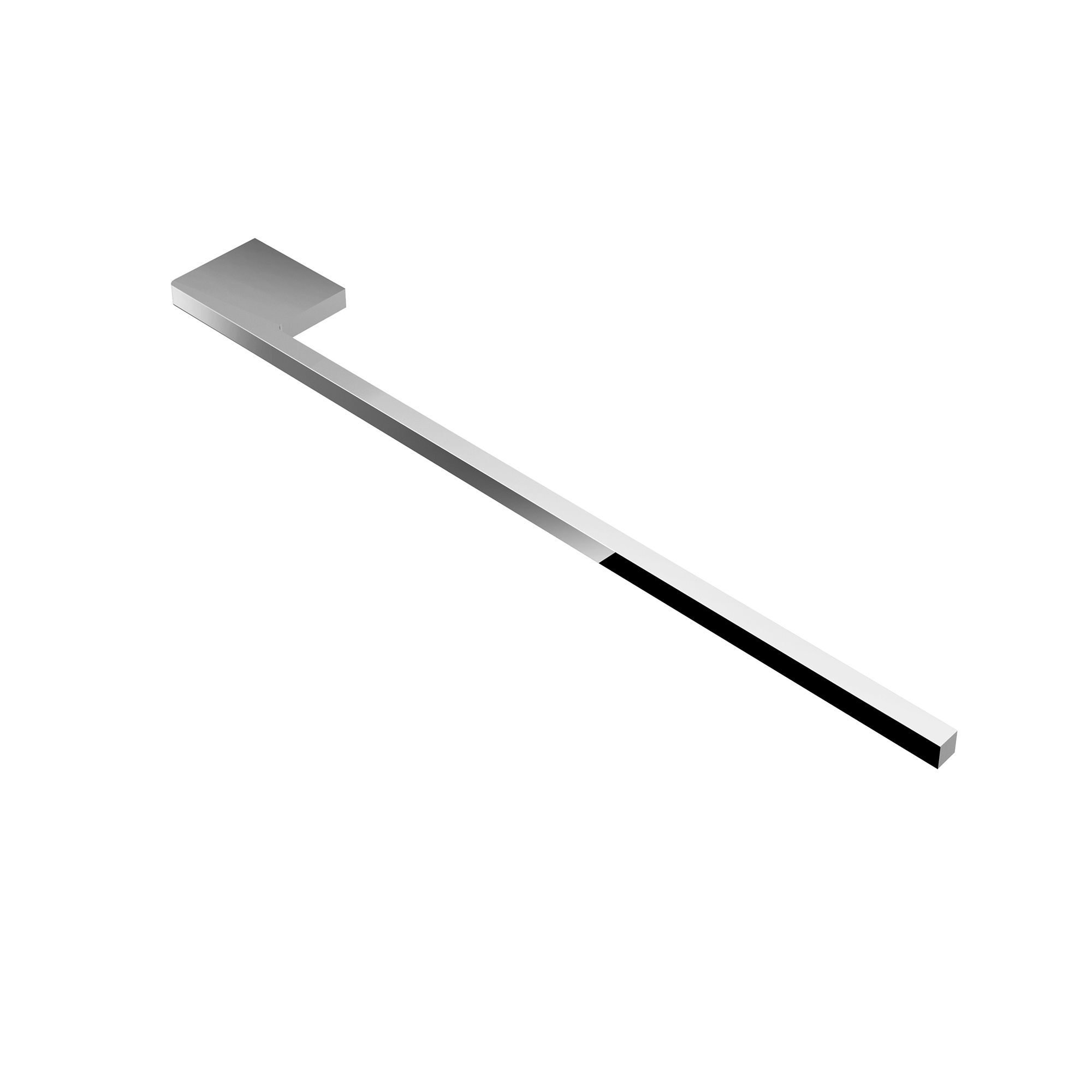 Product Image for kalb | Handtuchhalter Slim für Waschtisch, Chrom, Aluminium, Länge: 400mm, Höhe: 8mm, Tiefe: 50mm