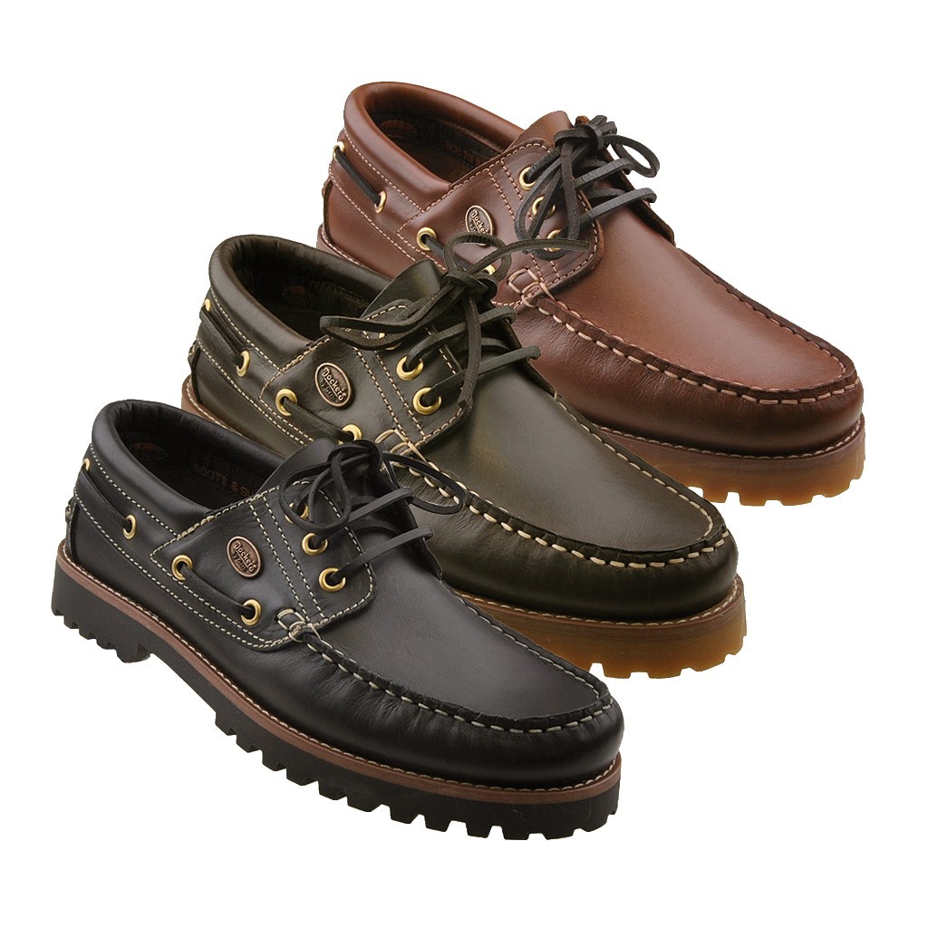 Dockers by Gerli Herren Mokassins Bootsschuhe - Schwarz, Cafe oder Reh ...