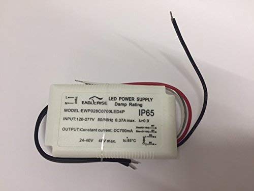 LED Trafo Eaglerise Transformator Treiber Driver 700mA IP65 konstant, 24-40V regelbar LED Trafo Eaglerise Transformator Treiber Driver 700mA IP65 konstant, 24-40V regelbar