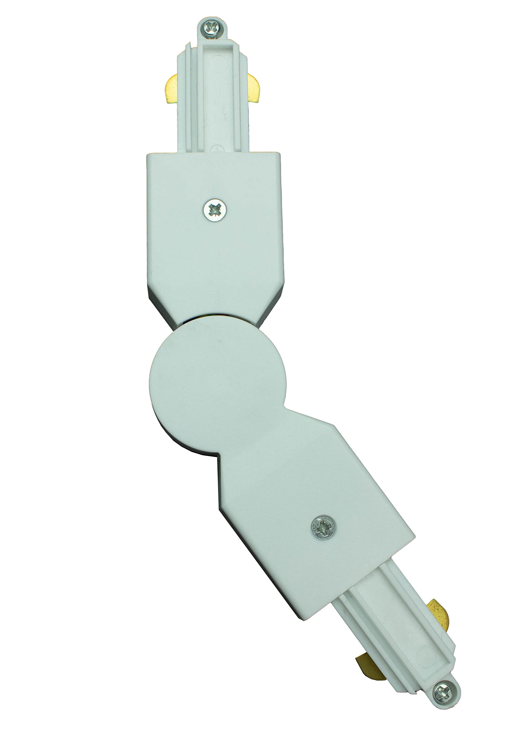 Lampenlux 1-Phasen Stromschiene Aufbauschiene und Zubehör (Weiß, Eckverbinder flexibel) Lampenlux 1-Phasen Stromschiene Aufbauschiene und Zubehör (Weiß, Eckverbinder flexibel)