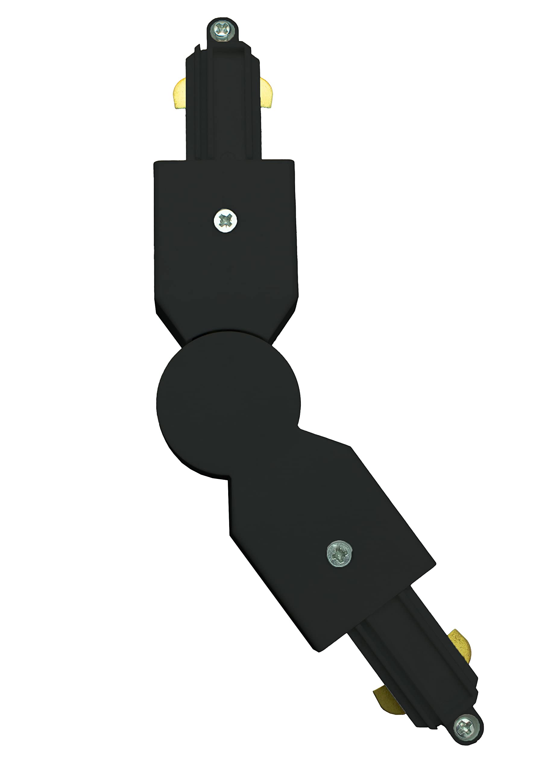 Lampenlux 1-Phasen Stromschiene Aufbauschiene und Zubehör (Schwarz, Eckverbinder flexibel) Lampenlux 1-Phasen Stromschiene Aufbauschiene und Zubehör (Schwarz, Eckverbinder flexibel)