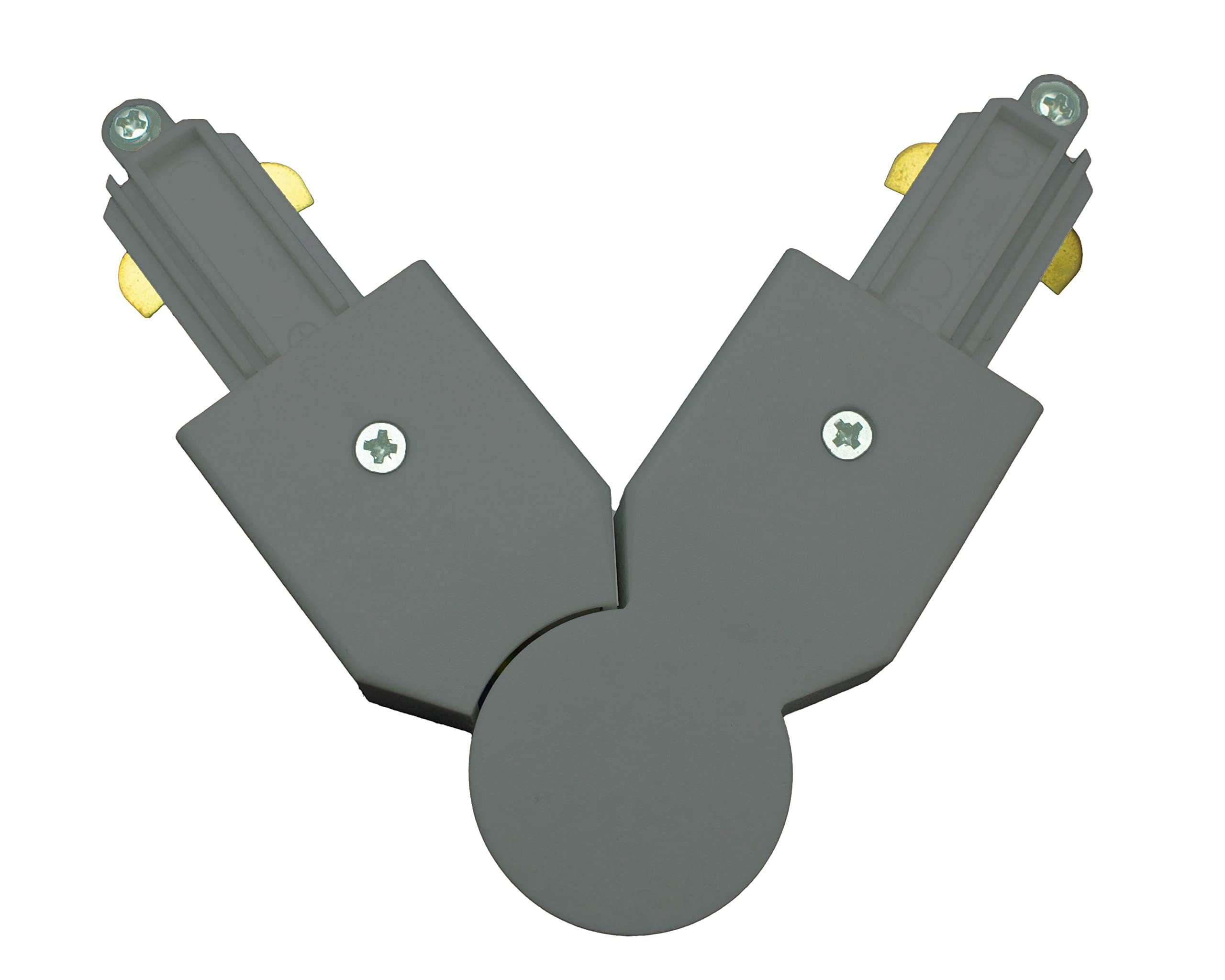 Lampenlux 1-Phasen Stromschiene Aufbauschiene und Zubehör (Silber, Eckverbinder flexibel) Lampenlux 1-Phasen Stromschiene Aufbauschiene und Zubehör (Silber, Eckverbinder flexibel)