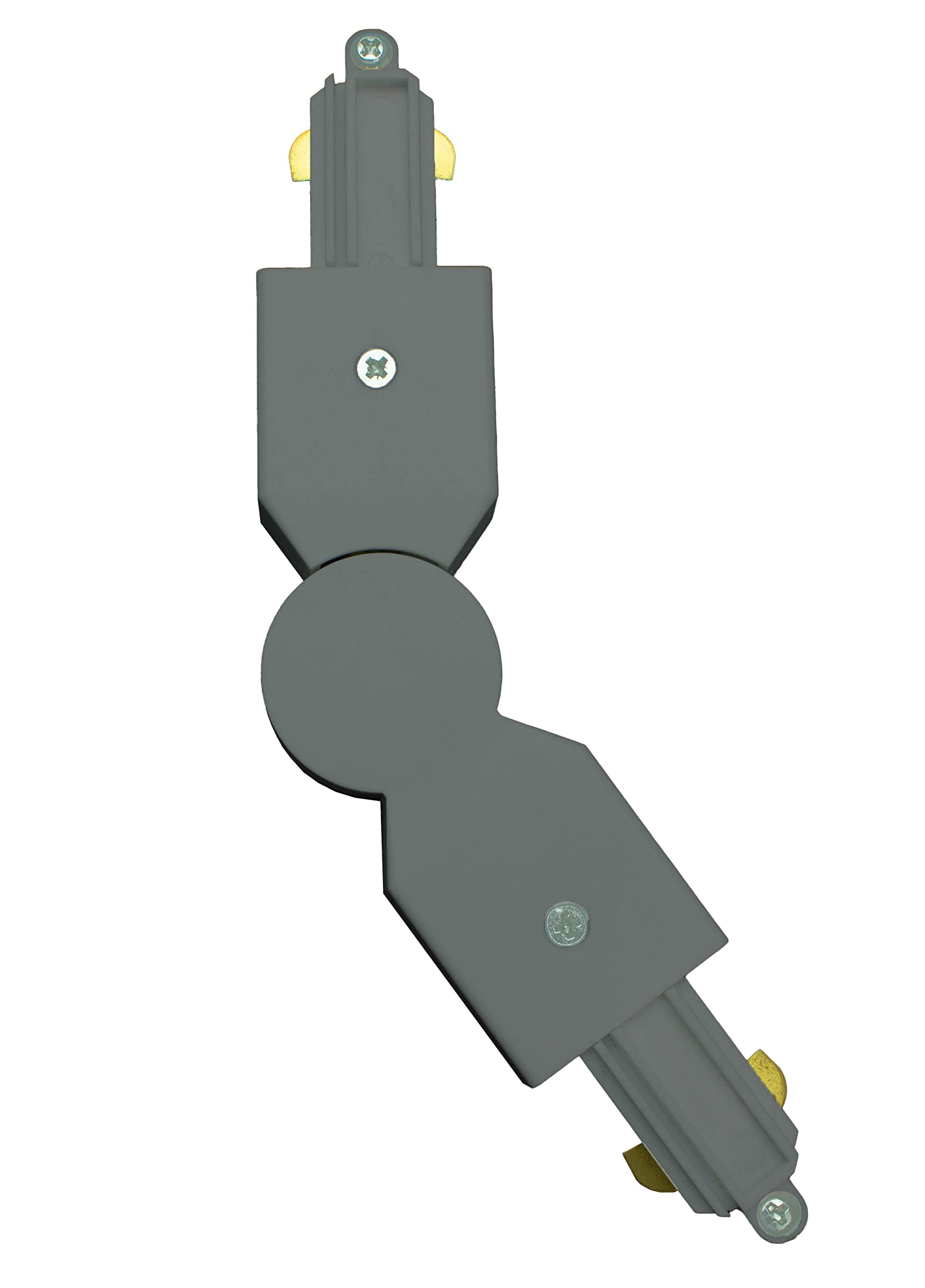 Lampenlux 1-Phasen Stromschiene Aufbauschiene und Zubehör (Silber, Eckverbinder flexibel) Lampenlux 1-Phasen Stromschiene Aufbauschiene und Zubehör (Silber, Eckverbinder flexibel)