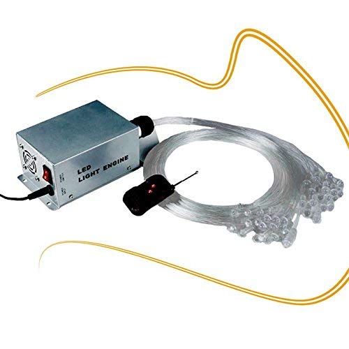 Lampenlux LED RGB Lichtfaser Set Sternenhimmel Glas 230V 60 Fasern + Trafo + FB Skylight Multicolor mehrere Farben Lampenlux LED RGB Lichtfaser Set Sternenhimmel Glas 230V 60 Fasern + Trafo + FB Skylight Multicolor mehrere Farben