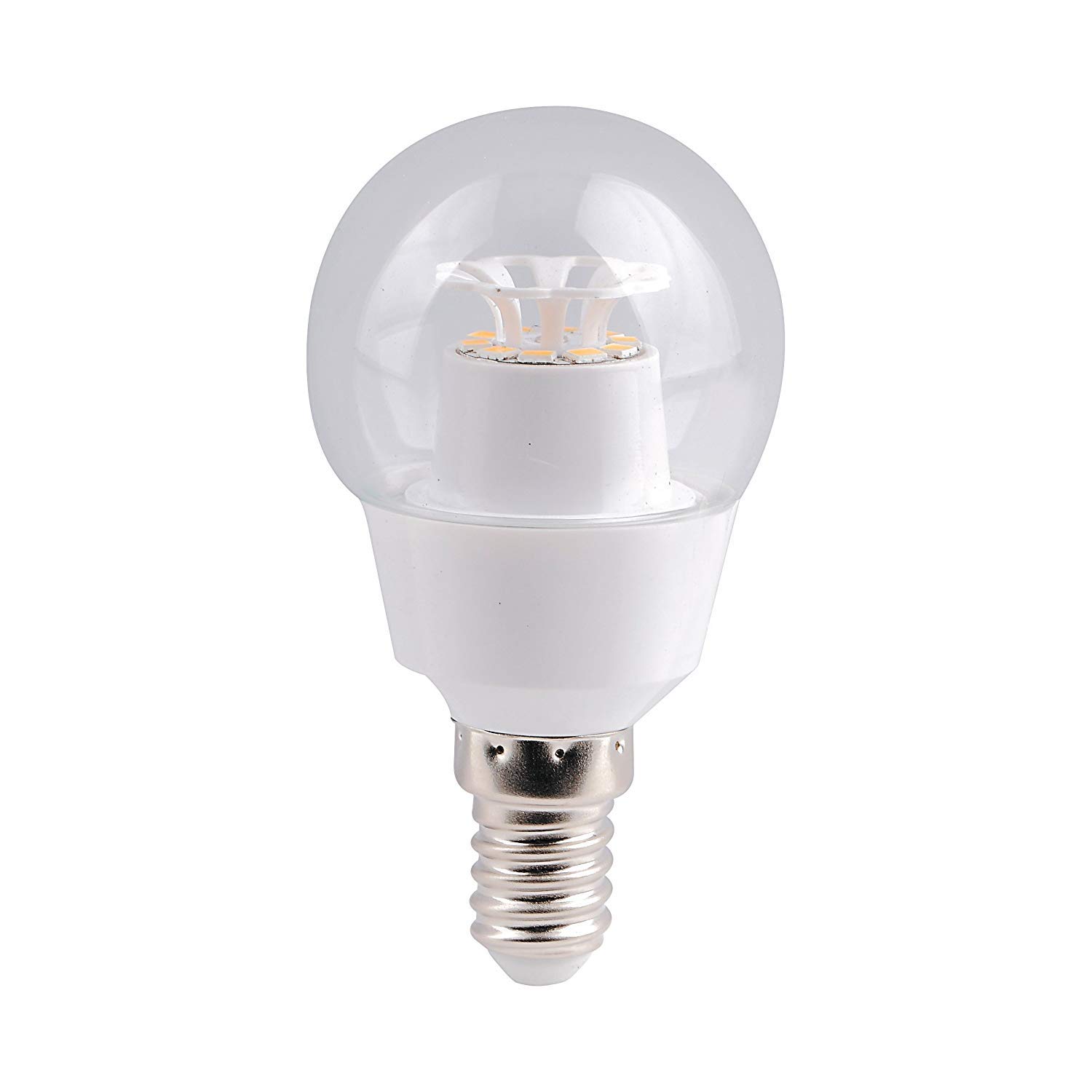 Lampenlux LED Leuchtmittel E14 230V warmweiss 3000K mit satiniertem Glas opal Lampenlux LED Leuchtmittel E14 230V warmweiss 3000K mit satiniertem Glas opal