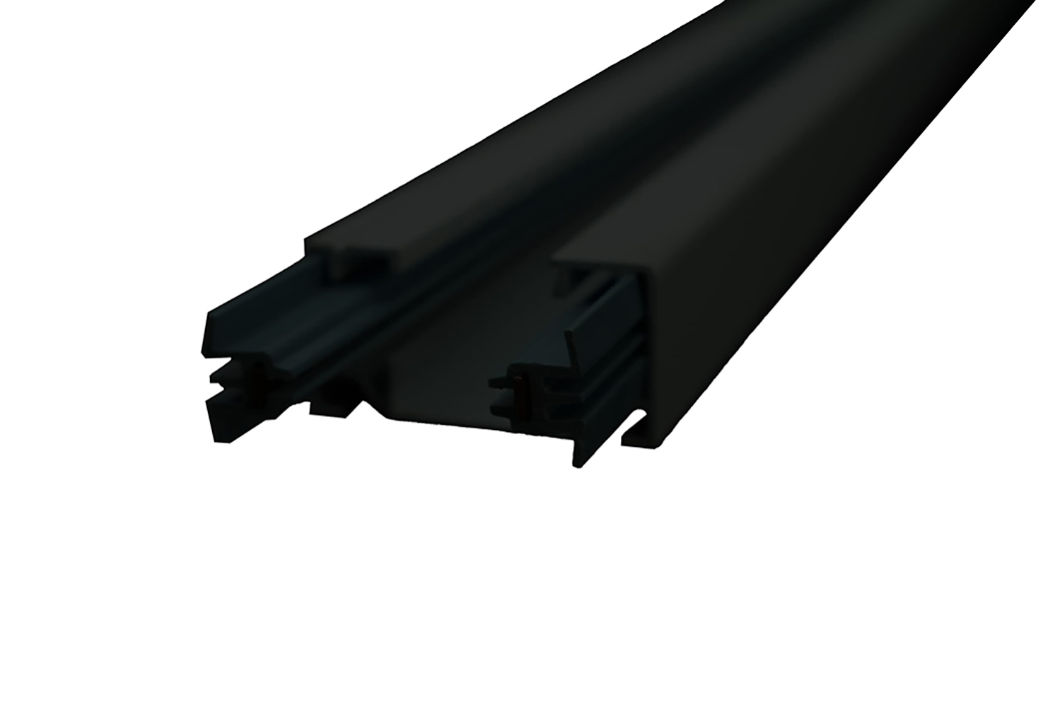 Lampenlux 1-Phasen Stromschiene Aufbauschiene und Zubehör (Schwarz, 100cm) Lampenlux 1-Phasen Stromschiene Aufbauschiene und Zubehör (Schwarz, 100cm)