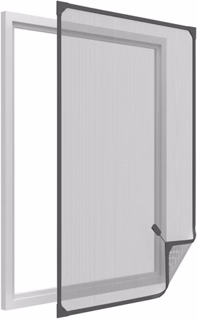 IS-A-PVC-Magnetrahmen Fenster, Farbe: Anthrazit