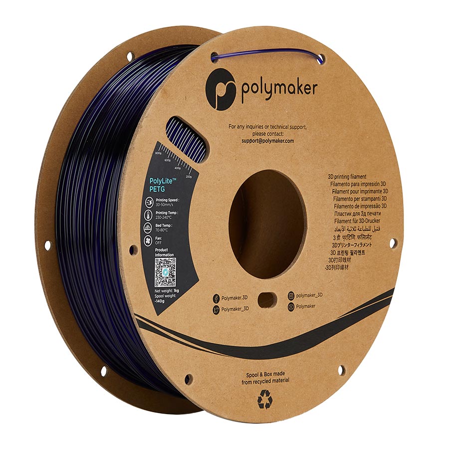 Polymaker Polylite PETG Translucent blue
