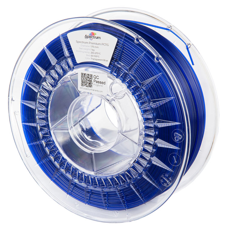 Spectrum PCTG Premium TRANSPARENT BLUE