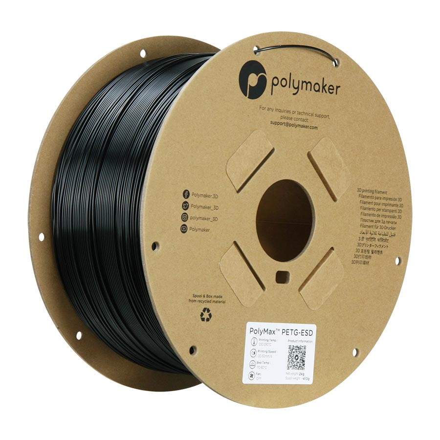 Polymaker PolyMax™ Tough PETG-ESD 1.75mm 2000g