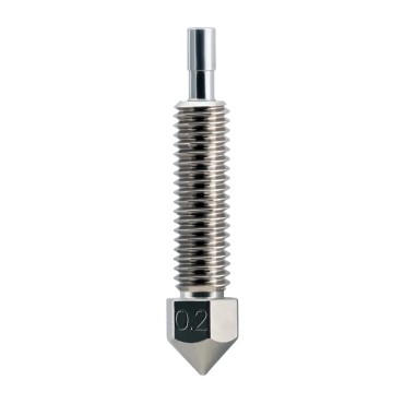0,2 mm Micro Swiss FlowTech - Brass Plated Nozzles 