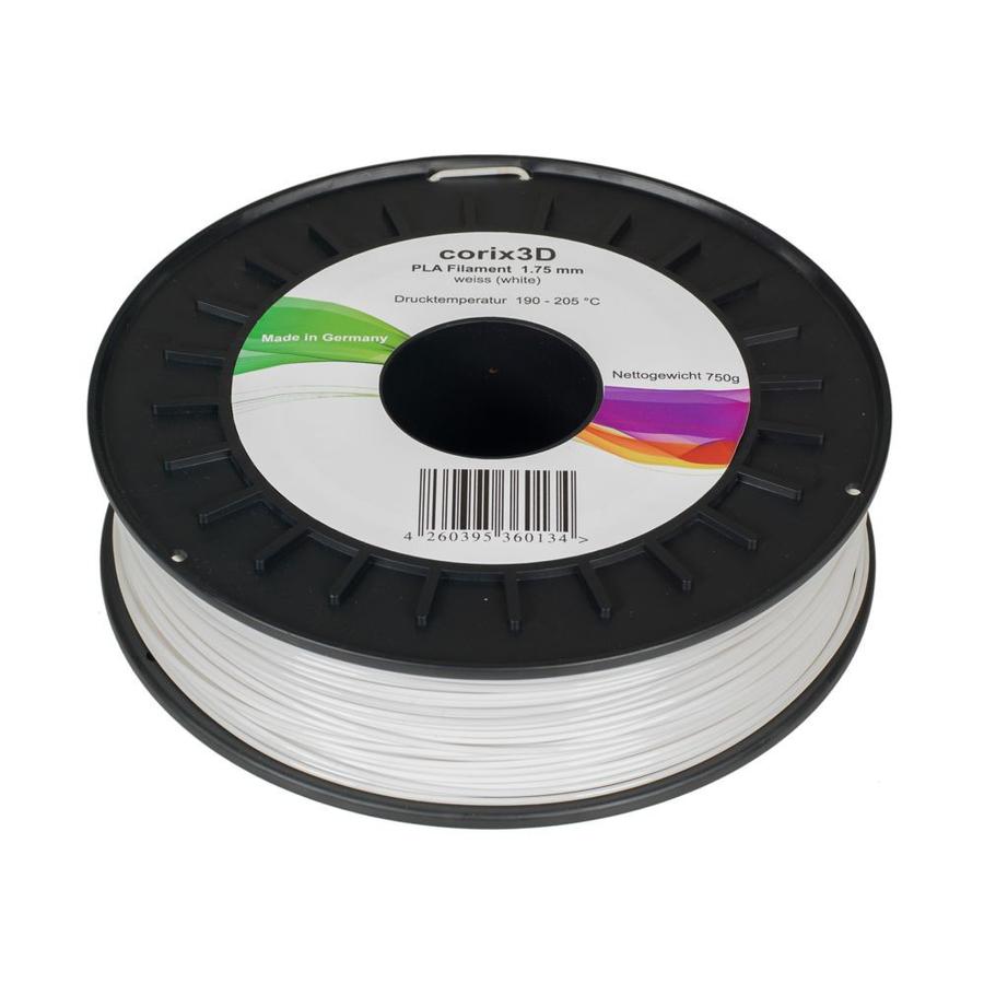 Corix3D PLA Filament 750g, weiss, 1.75mm