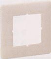 RJ-45 Abdeckrahmen RAL-9010
