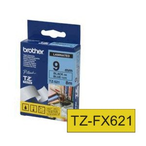 Schriftbandkassette Brother TZ-FX621 9mm Schriftbandkassette Brother TZ-FX621 9mm