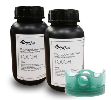 XYZprinting Resin D2 TOUGH 2x 500 ml für Nobel 1.0A 